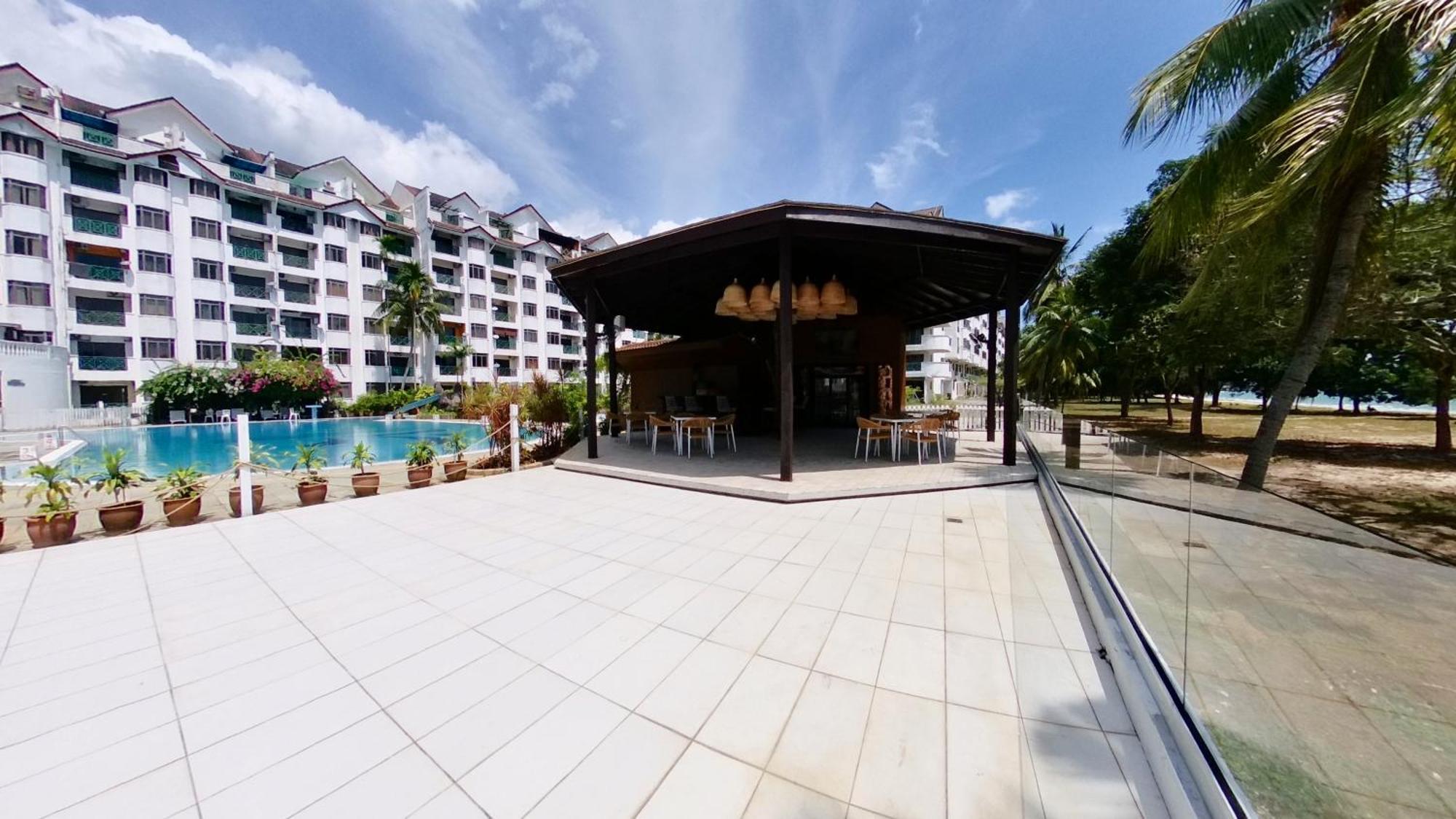 Pd Up To 10pax 2r2b Beachfront, Pool View, Wifi, 50